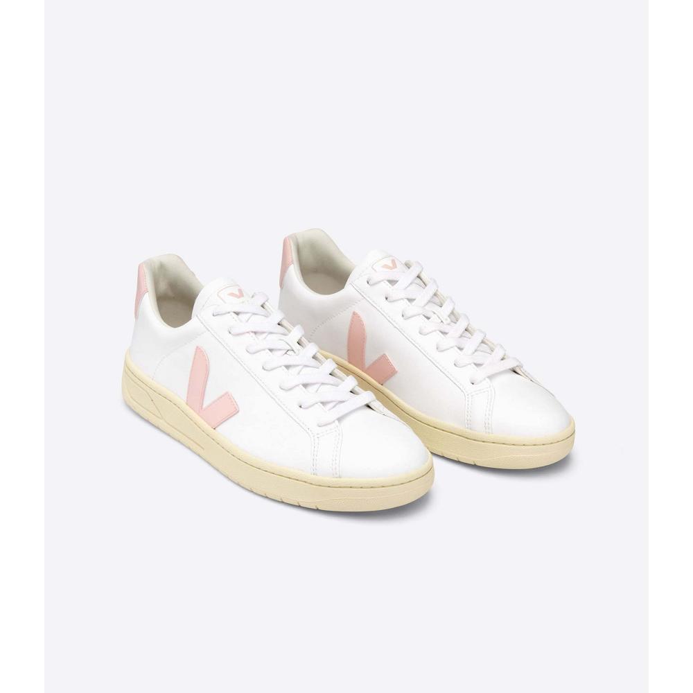 Veja URCA CWL Women's Shoes White/Pink | CA 483BEX